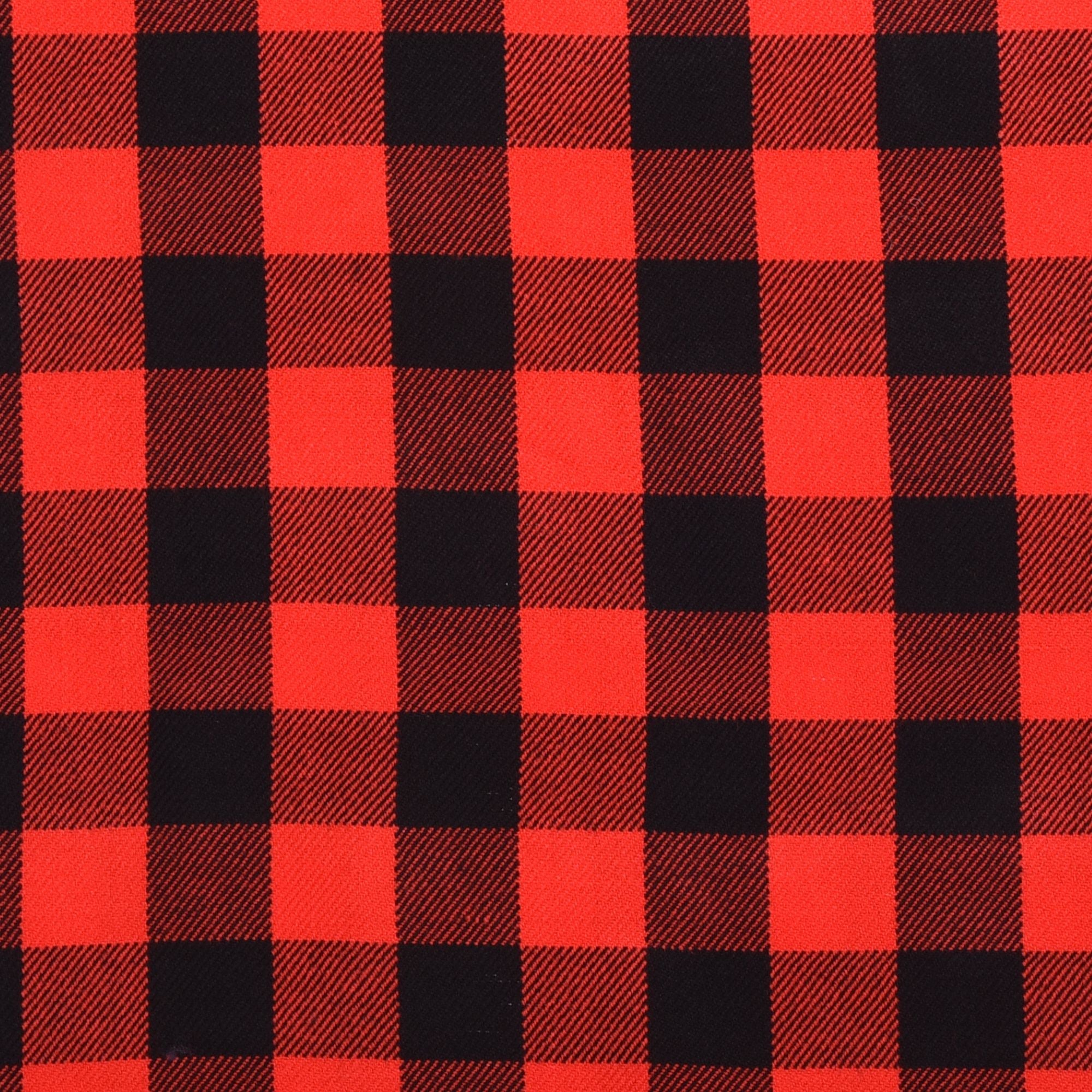 Scottish 13oz Tartan Plaid Fabric By The Yard - Rob Roy Tartan