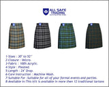 Mens Kilt for Sports, Our Golf Kilt Perfect for Traditional Scottish Clothing, Gordon Weathered Tartan Kilt