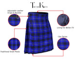 Authentic Scottish Men's Tartan Kilts - Highland Light Weight Value Kilt Embrace Your Heritage with Comfort American Patriot Tartan Kilt