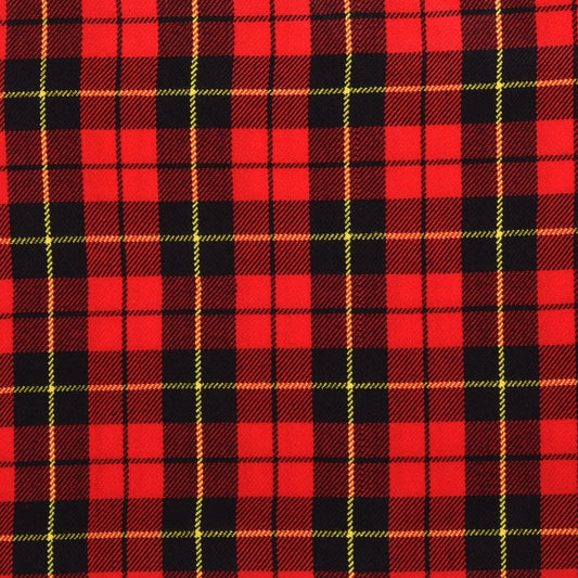 Scottish 13oz Tartan Plaid Fabric By The Yard - Wallace Tartan