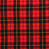 Scottish 13oz Tartan Plaid Fabric By The Yard - Wallace Tartan