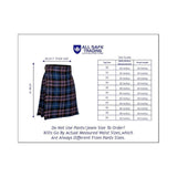Authentic Scottish Men's Tartan Kilts - Highland Light Weight Value Kilt Embrace Your Heritage with Comfort Pride of Scotland Tartan Kilt