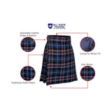 Authentic Scottish Men's Tartan Kilts - Highland Light Weight Value Kilt Embrace Your Heritage with Comfort Pride of Scotland Tartan Kilt