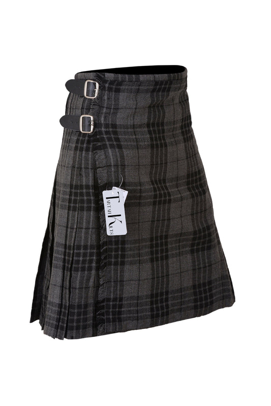 8 Yard Grey Watch tartan Kilt for men