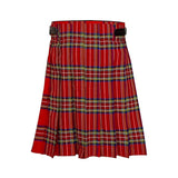 Authentic Scottish Men's Tartan Kilts - Highland Light Weight Value Kilt Embrace Your Heritage with Comfort Royal Stewart Tartan Kilt