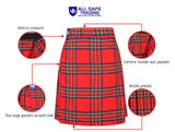 Mens Kilt for Sports, Our Golf Kilt Perfect for Traditional Scottish Clothing, Royal Stewart Tartan Kilt