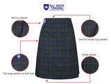 Mens Kilt for Sports, Our Golf Kilt Perfect for Traditional Scottish Clothing, Black Watch Tartan Kilt