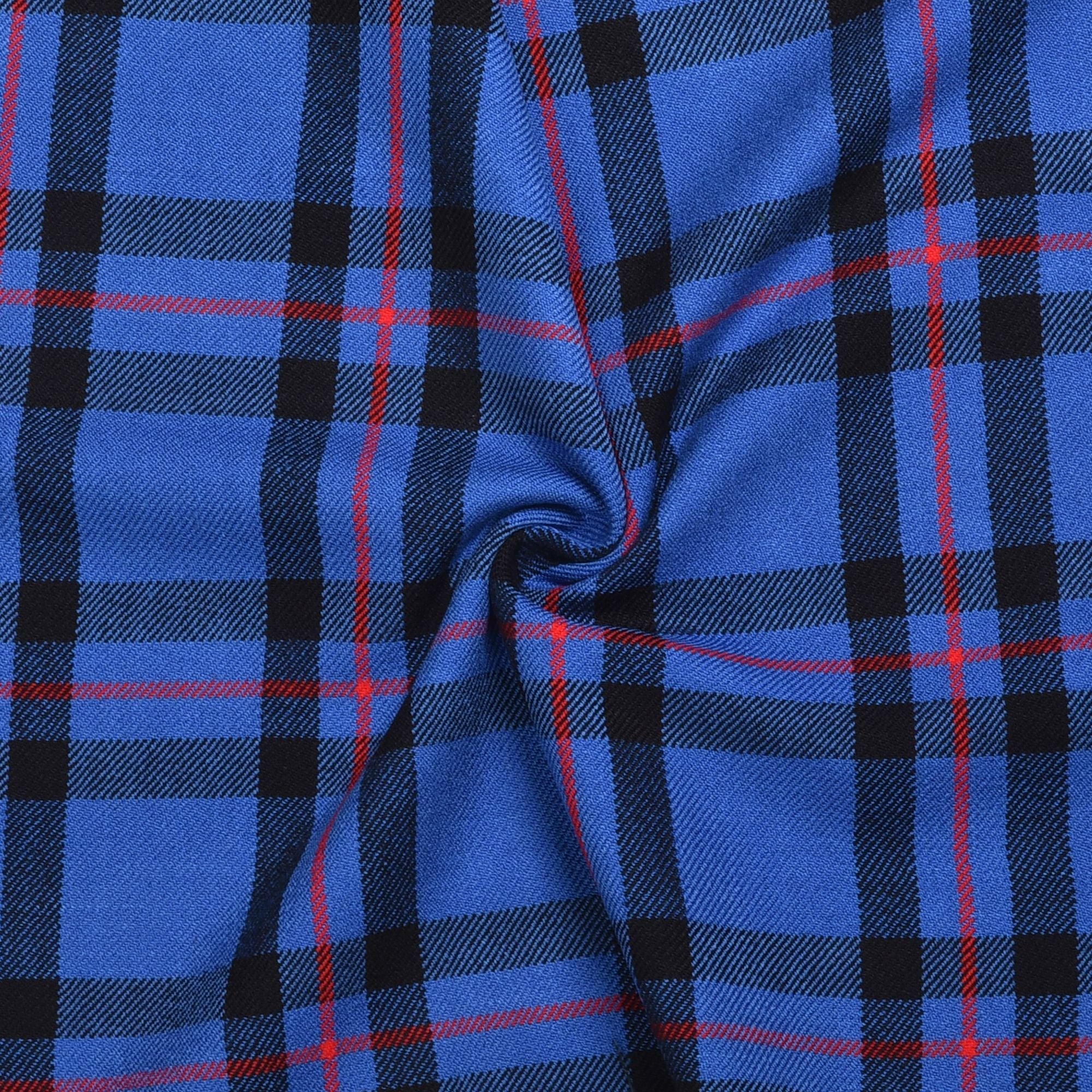 Elliot Modern Tartan fabric