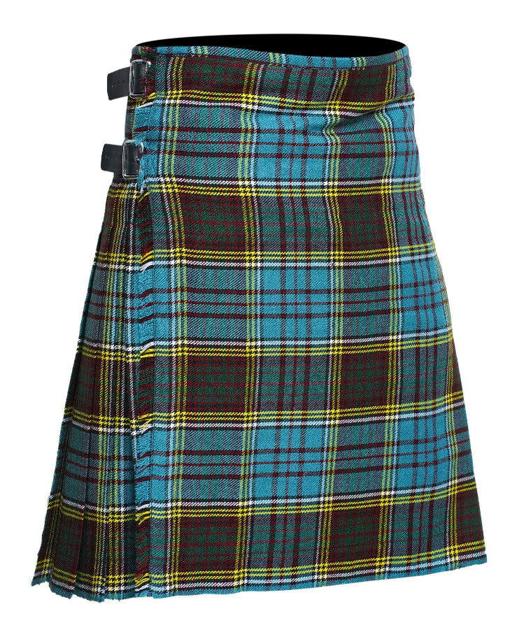 Men's 8 Yard Kilt for Men, Men's Deluxe Kilt, Scottish Tartan Kilt, Highland Wedding Kilt, Anderson Kilt