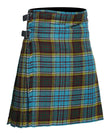 Men's 8 Yard Kilt for Men, Men's Deluxe Kilt, Scottish Tartan Kilt, Highland Wedding Kilt, Anderson Kilt