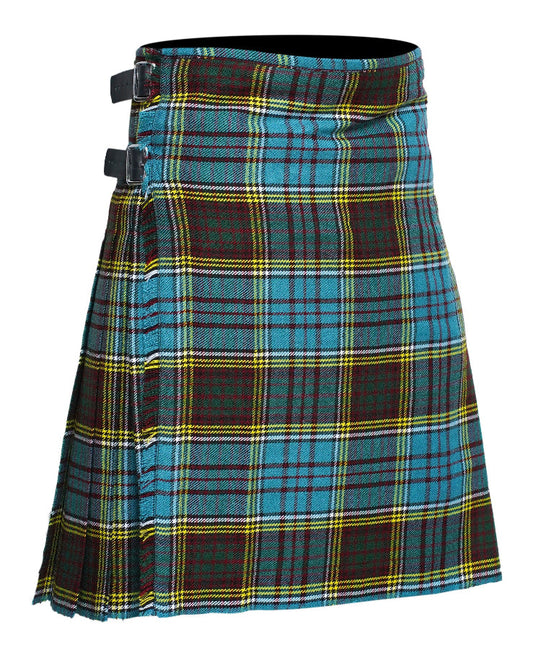 Men's 8 Yard Kilt for Men, Men's Deluxe Kilt, Scottish Tartan Kilt, Highland Wedding Kilt, Anderson Kilt