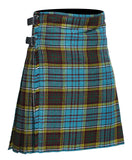 Men's 8 Yard Kilt for Men, Men's Deluxe Kilt, Scottish Tartan Kilt, Highland Wedding Kilt, Anderson Kilt