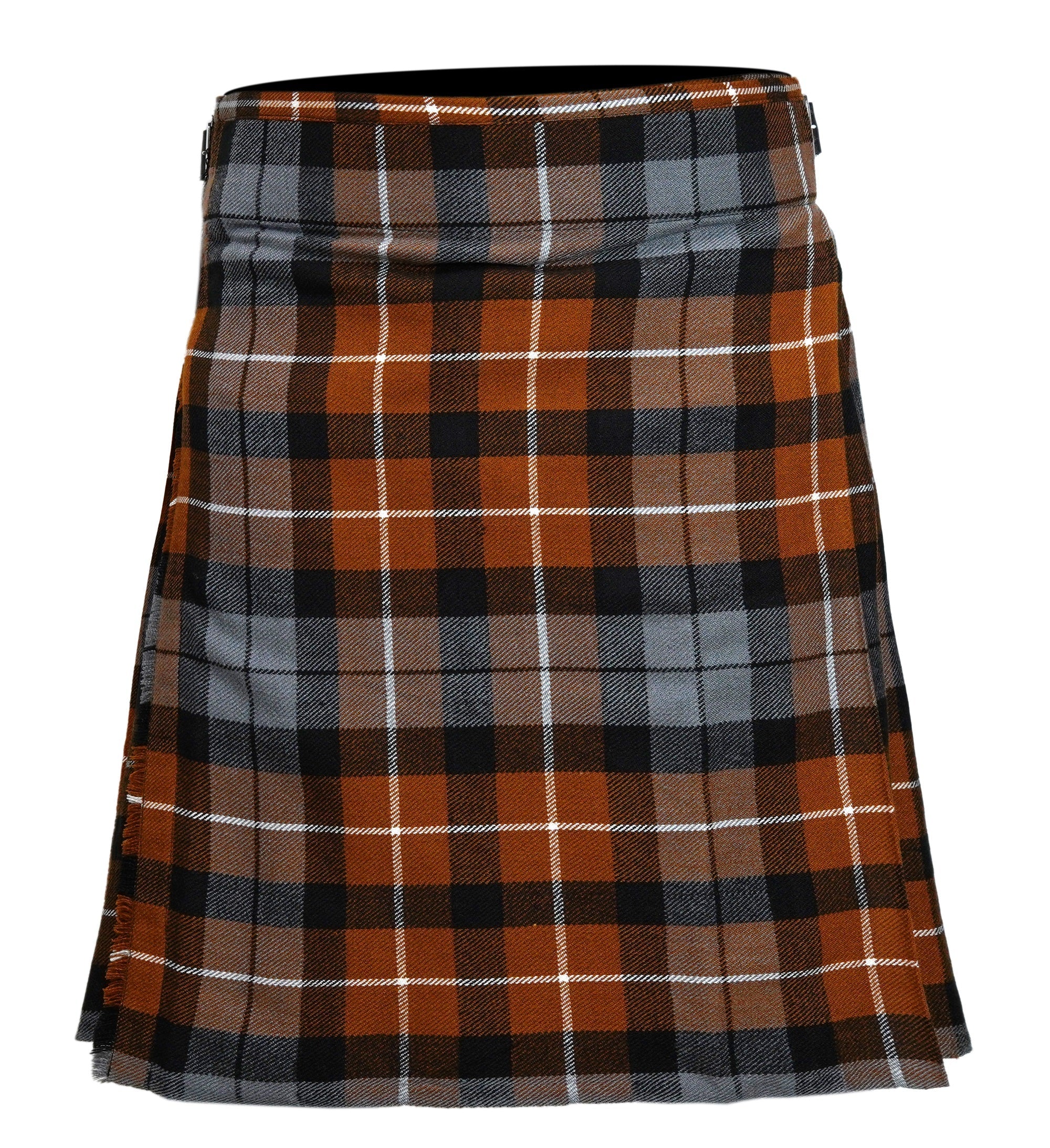 Men's 5 Yard Scottish Tartan Kilt, Highland Wedding Kilt, Graham of Montrose Weathered Tartan Kilt