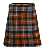 Men's 5 Yard Scottish Tartan Kilt, Highland Wedding Kilt, Graham of Montrose Weathered Tartan Kilt