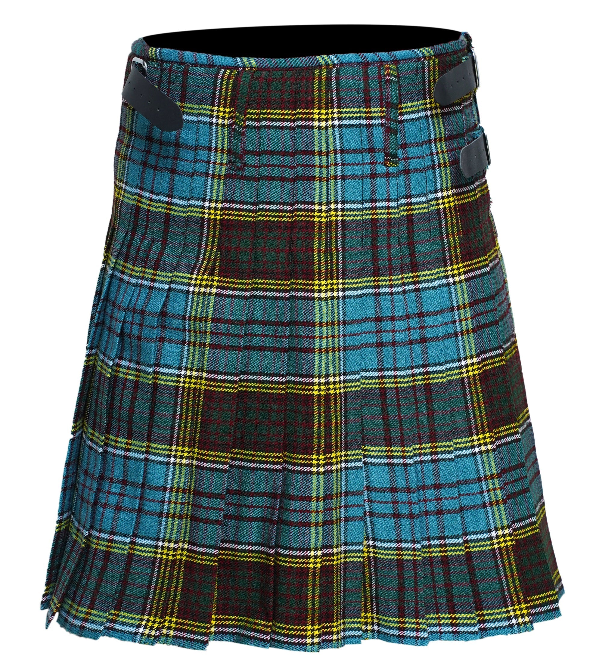 Men's 8 Yard Kilt for Men, Men's Deluxe Kilt, Scottish Tartan Kilt, Highland Wedding Kilt, Anderson Kilt