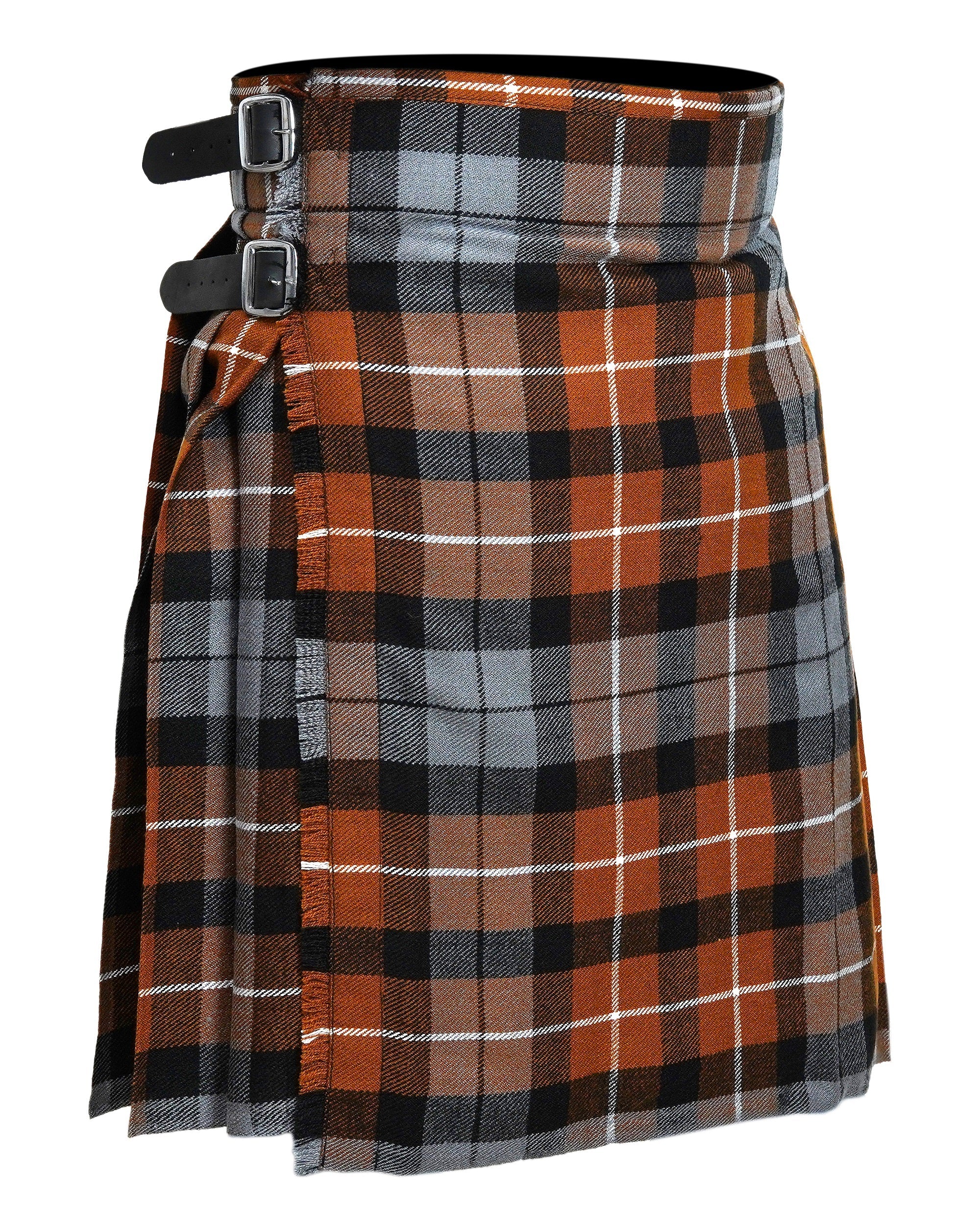 Men's 5 Yard Scottish Tartan Kilt, Highland Wedding Kilt, Graham of Montrose Weathered Tartan Kilt