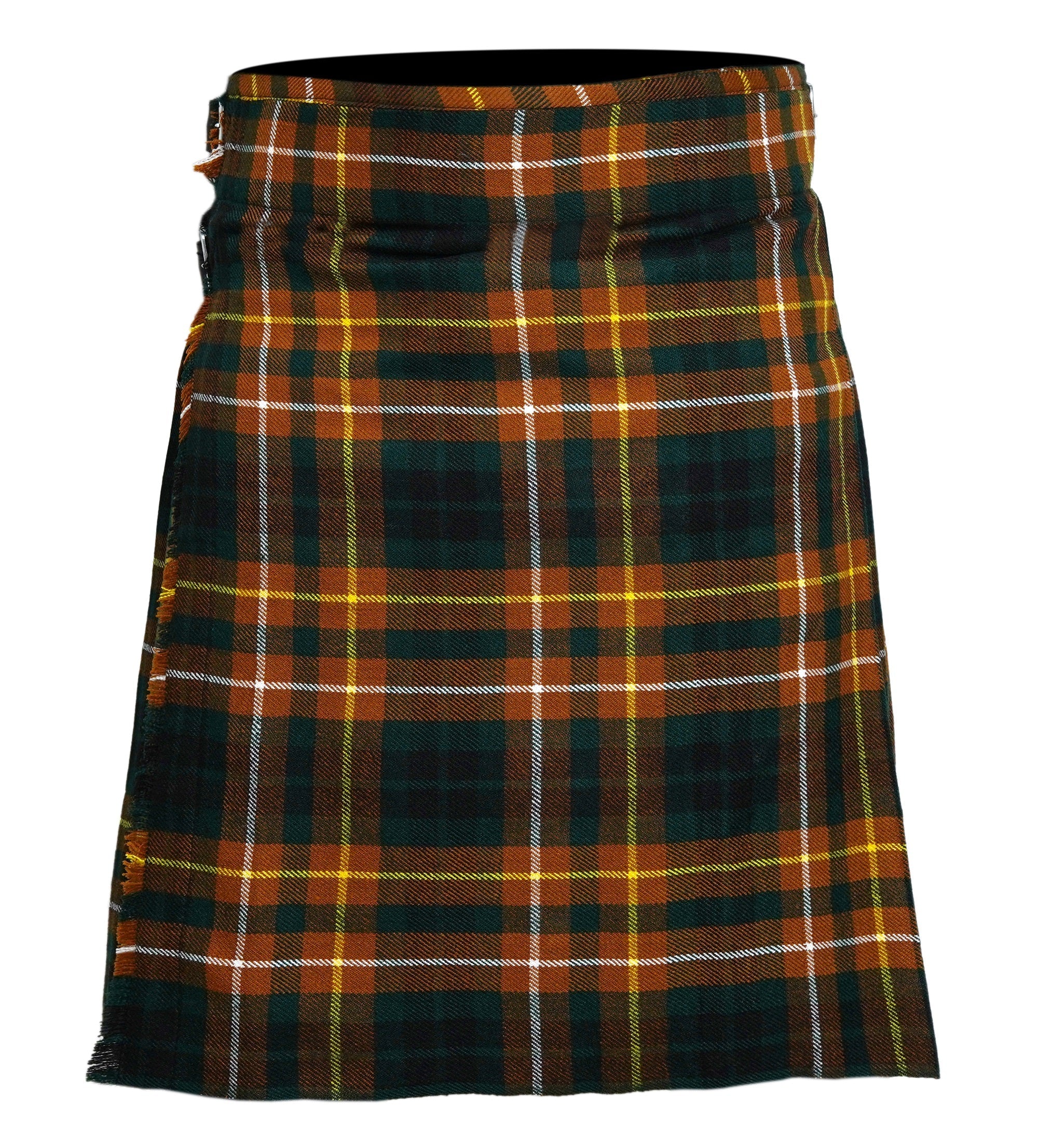 Men's 5 Yard Scottish Tartan Kilt, Highland Wedding Kilt, Buchanan Hunting Tartan Kilt