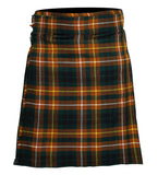 Men's 5 Yard Scottish Tartan Kilt, Highland Wedding Kilt, Buchanan Hunting Tartan Kilt