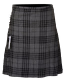 Men's 8 Yard Kilt for Men, Men's Deluxe Kilt, Scottish Tartan Kilt, Highland Wedding Kilt, Grey Watch Kilt