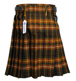 Men's 5 Yard Scottish Tartan Kilt, Highland Wedding Kilt, Buchanan Hunting Tartan Kilt