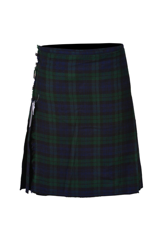 Scottish Traditional Tartan Kilt for Kids, Boys and Girls Toddler Kilts with Ease of Size - Black Watch Tartan