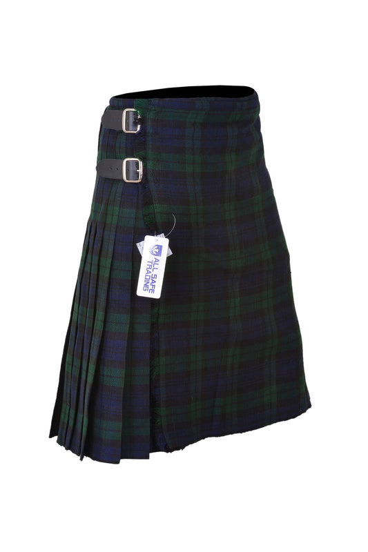 Men's 8 Yard Kilt for Men, Men's Deluxe Kilt, Scottish Tartan Kilt, Highland Wedding Kilt, Black Watch Kilt