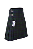 Scottish Traditional Tartan Kilt for Kids, Boys and Girls Toddler Kilts with Ease of Size - Black Watch Tartan