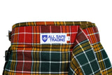 Men's 5 Yard Scottish Tartan Kilt, Highland Wedding Kilt, Buchanan Ancient Tartan Kilt