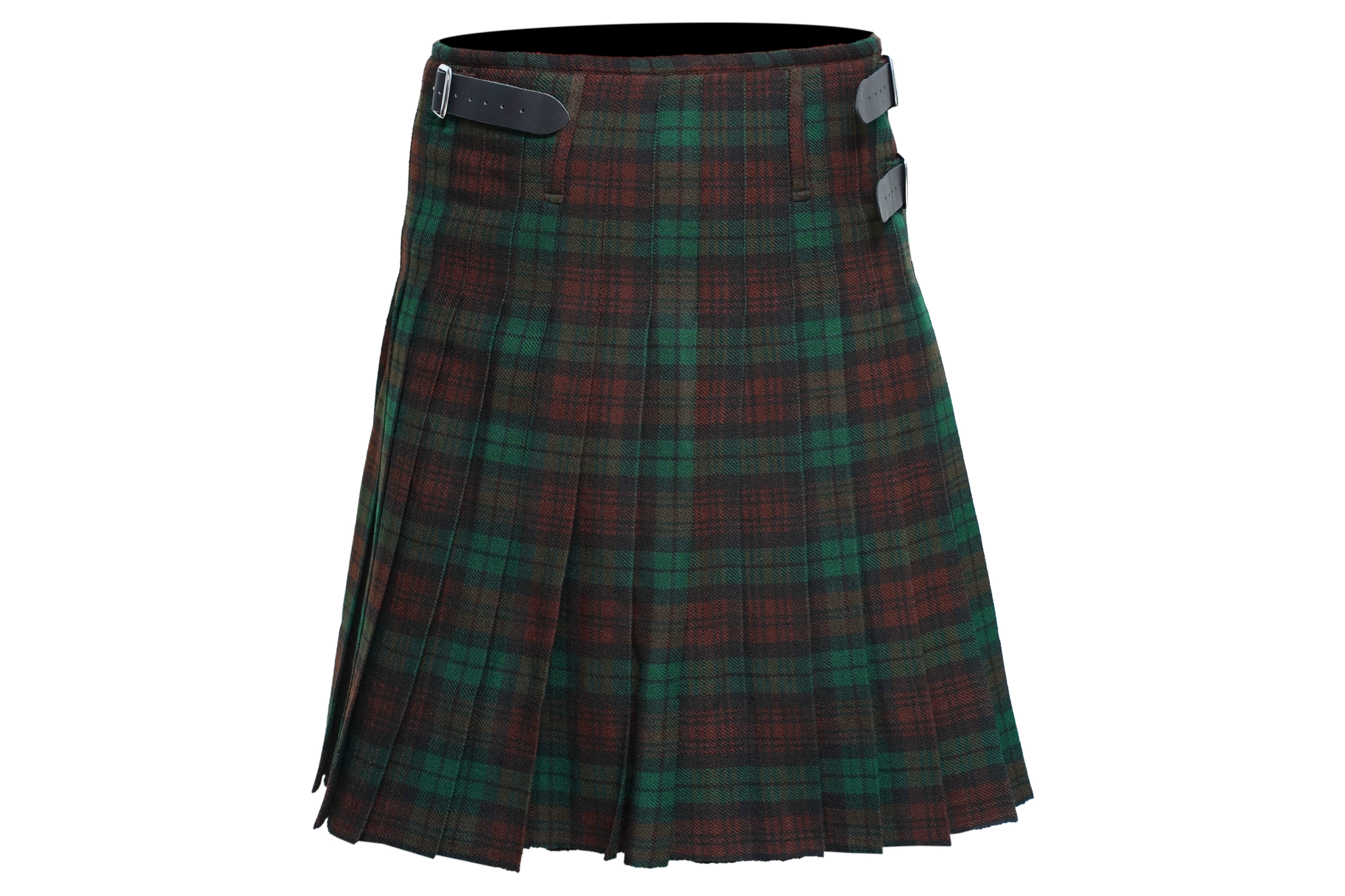 Men's 8 Yard Kilt for Men, Men's Deluxe Kilt, Scottish Tartan Kilt, Highland Wedding Kilt, Brown Watch Kilt