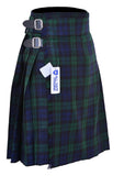 Men's 5 Yard Scottish Tartan Kilt, Highland Wedding Kilt, Black Watch Tartan Kilt