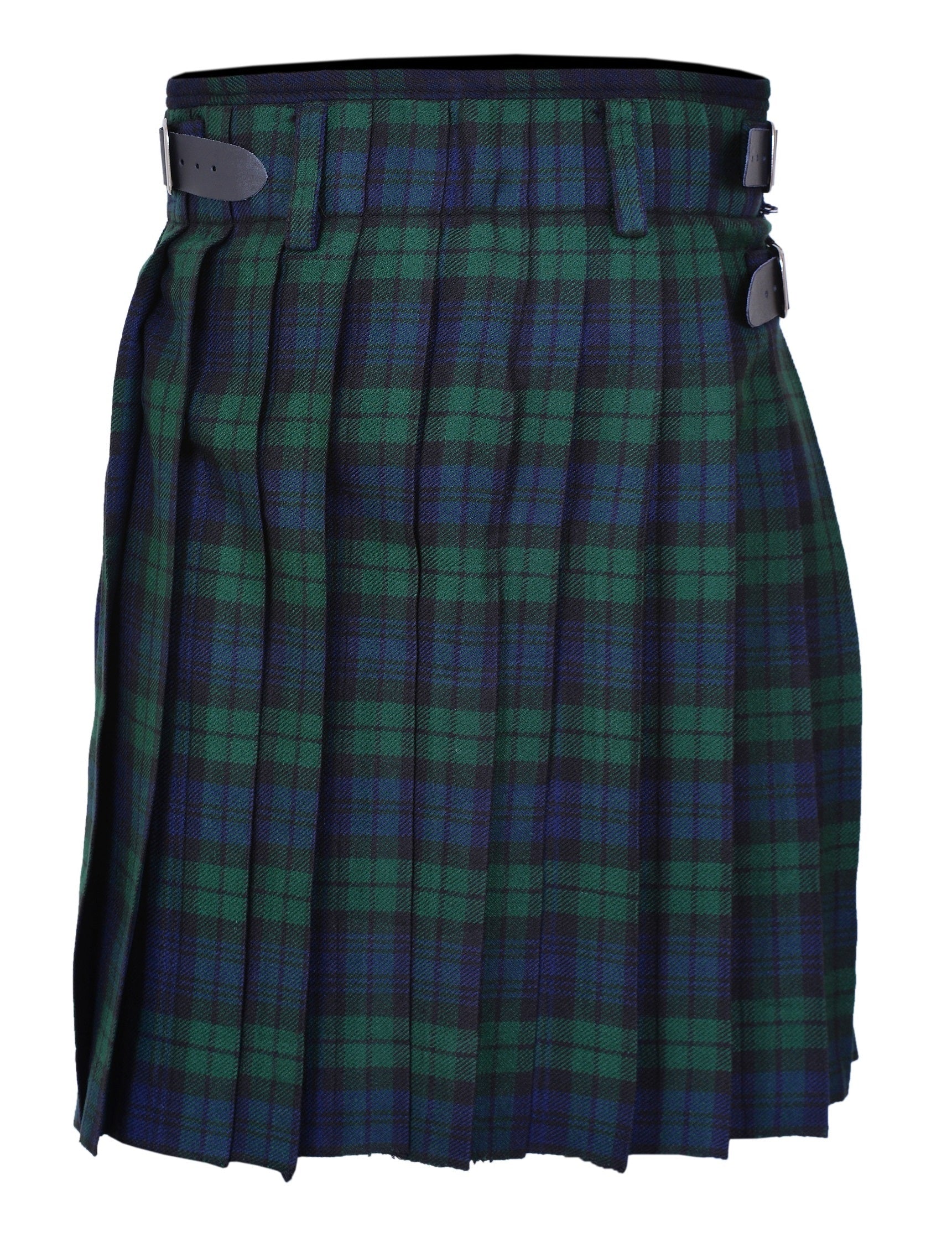 Men's 5 Yard Scottish Tartan Kilt, Highland Wedding Kilt, Black Watch Tartan Kilt