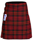 Men's 8 Yard Kilt for Men, Men's Deluxe Kilt, Scottish Tartan Kilt, Highland Wedding Kilt, Macdonald Kilt