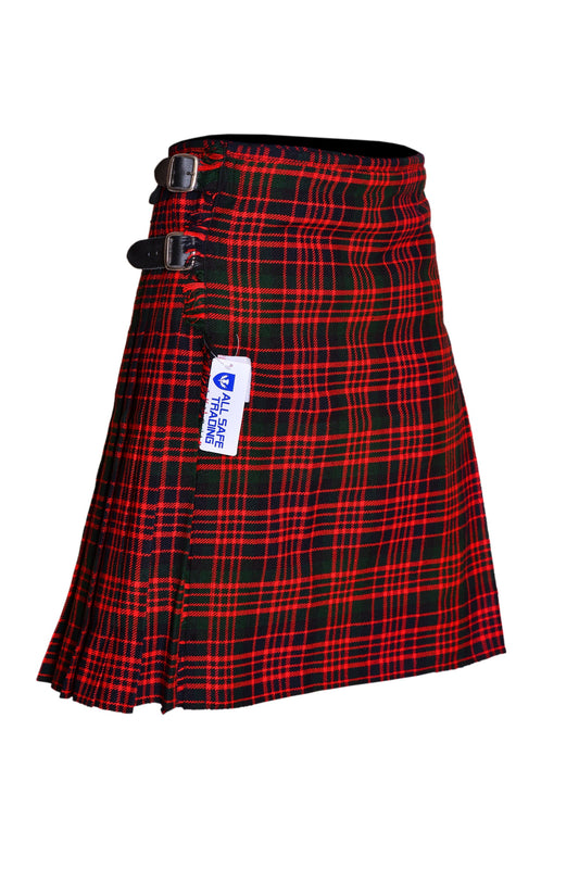 Men's 8 Yard Kilt for Men, Men's Deluxe Kilt, Scottish Tartan Kilt, Highland Wedding Kilt, Macdonald Kilt