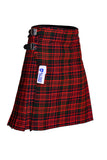 Men's 8 Yard Kilt for Men, Men's Deluxe Kilt, Scottish Tartan Kilt, Highland Wedding Kilt, Macdonald Kilt