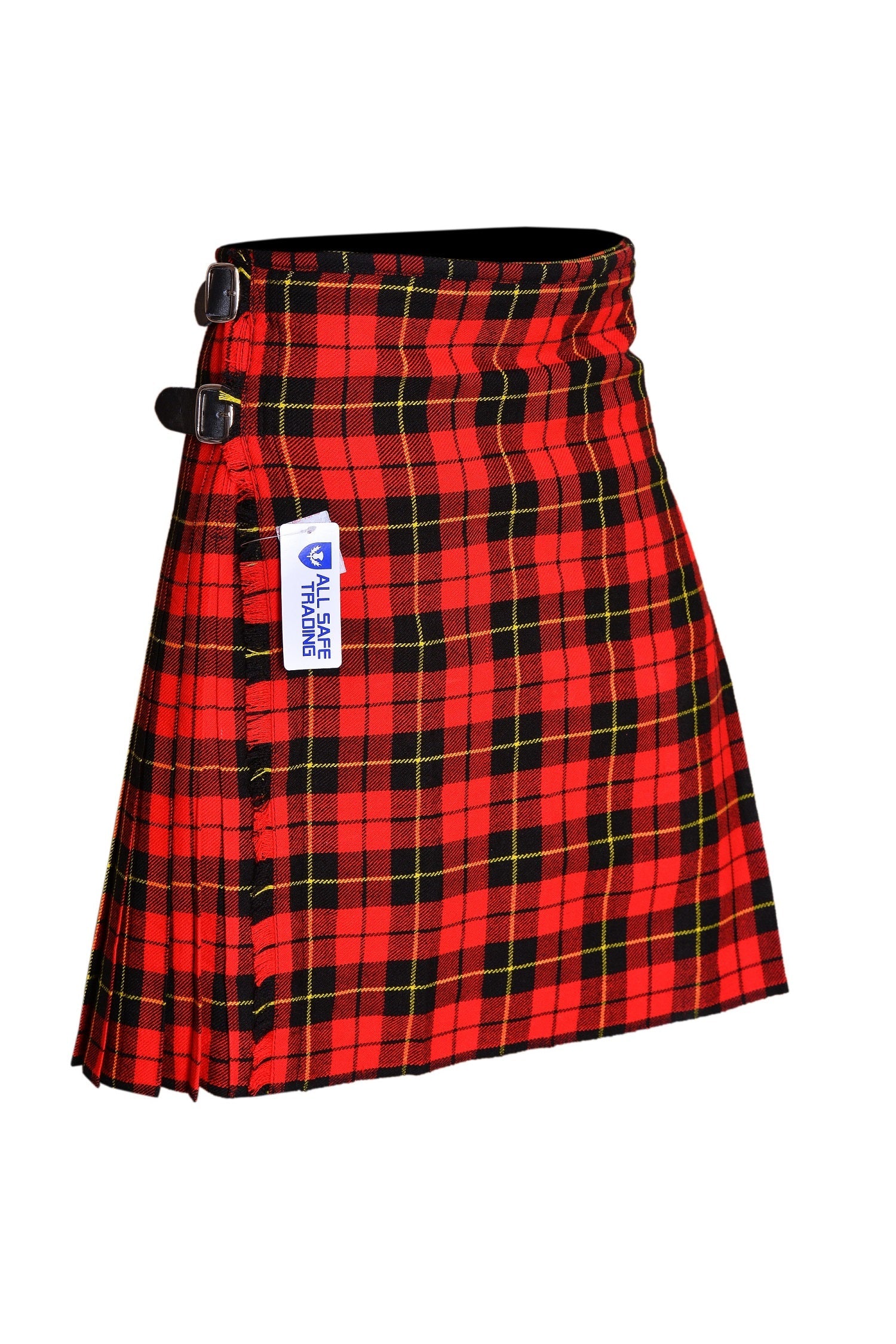 Scottish Traditional Tartan Kilt for Kids, Boys and Girls Toddler Kilts with Ease of Size - Wallace  Tartan