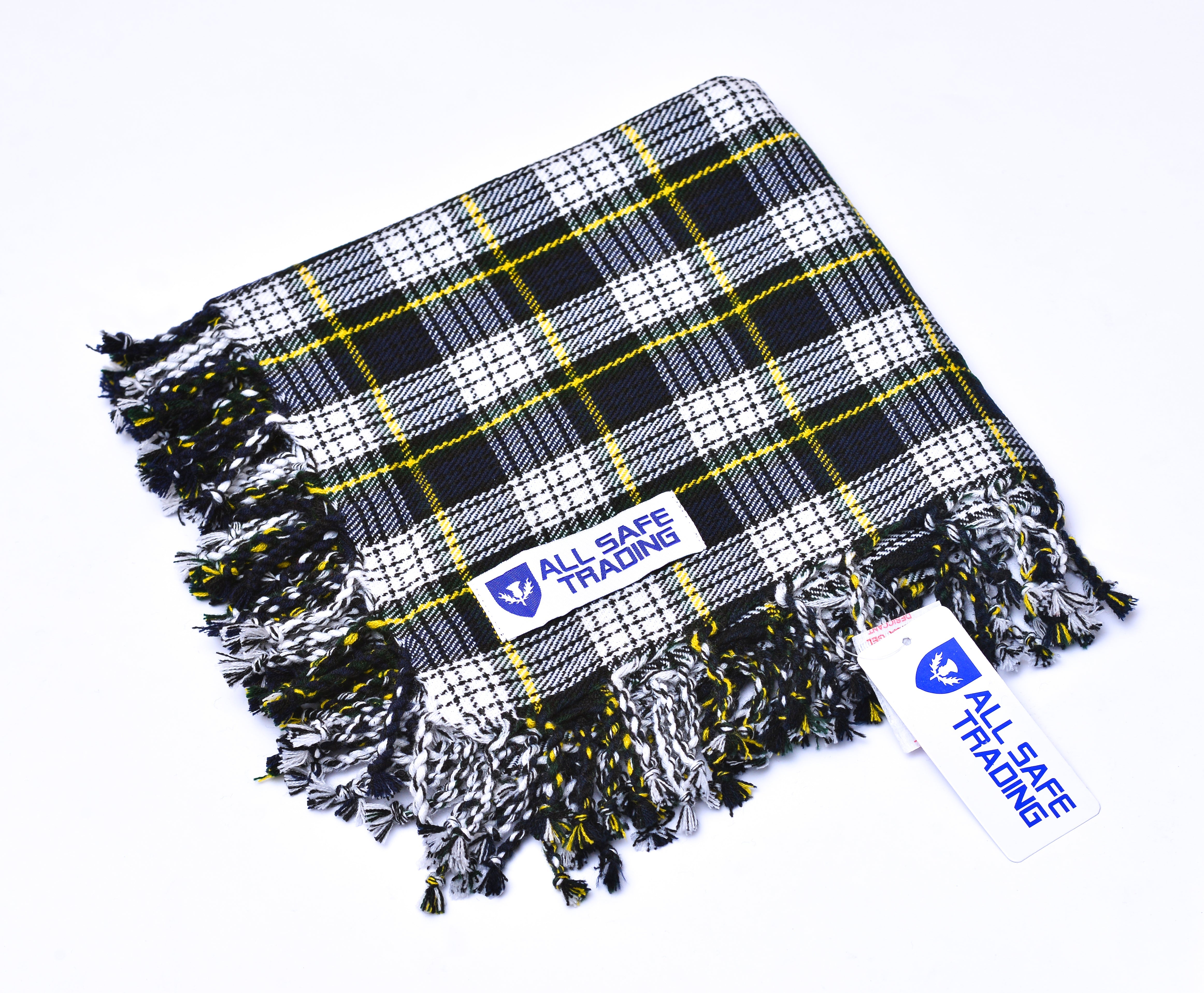 Scottish Men's Kilt Tartan Fly Plaid - Dress Gordon