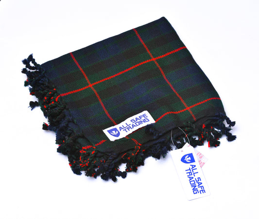 Scottish Men's Kilt Tartan Fly Plaid - Gunn