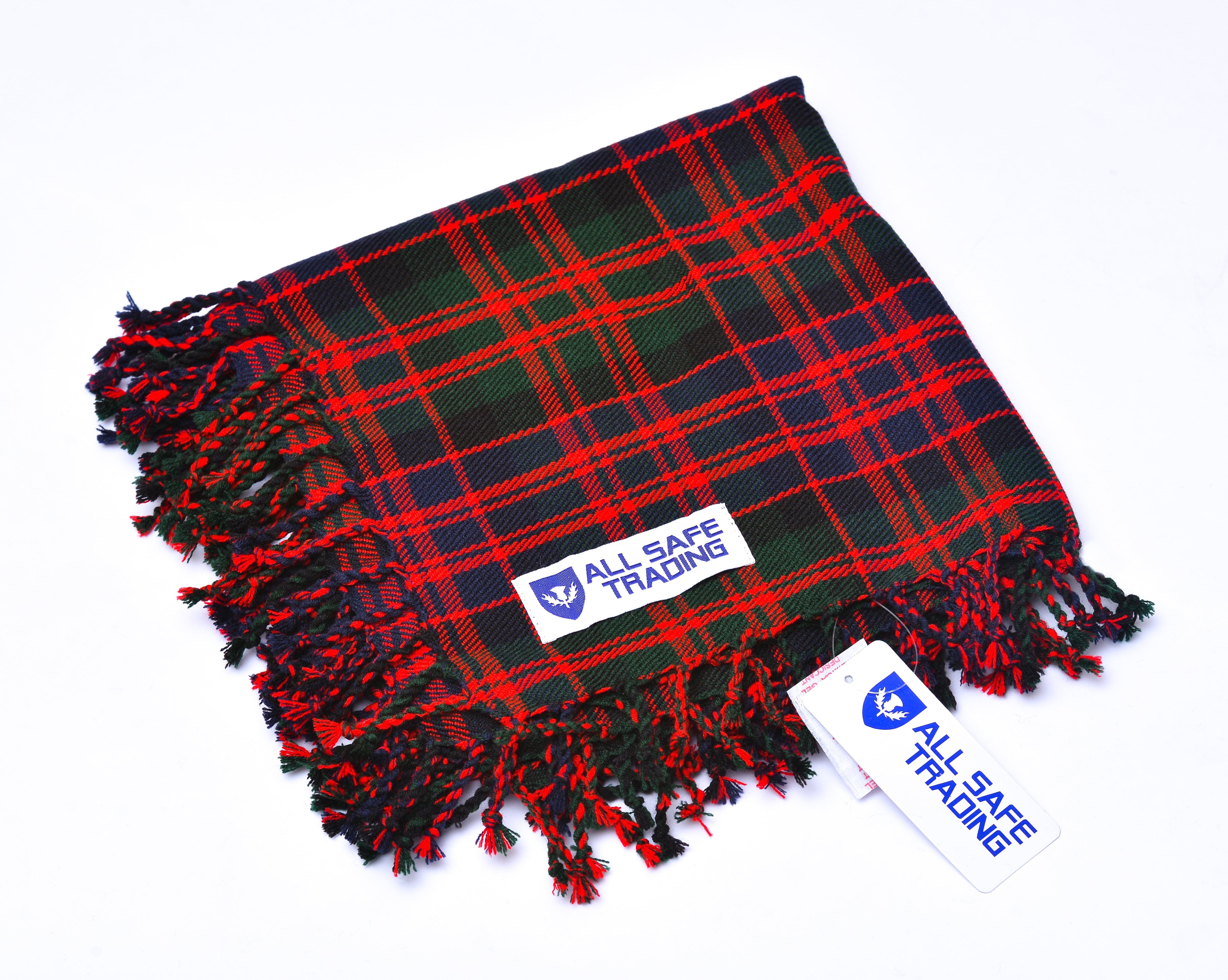 Scottish Men's Kilt Tartan Fly Plaid - Macdonald