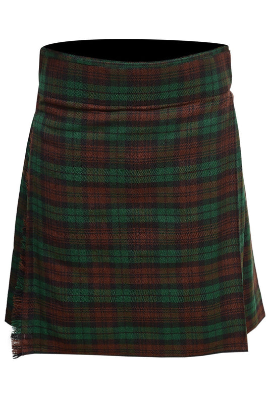 Men's 5 Yard Scottish Tartan Kilt, Highland Wedding Kilt, Brown Watch Tartan Kilt