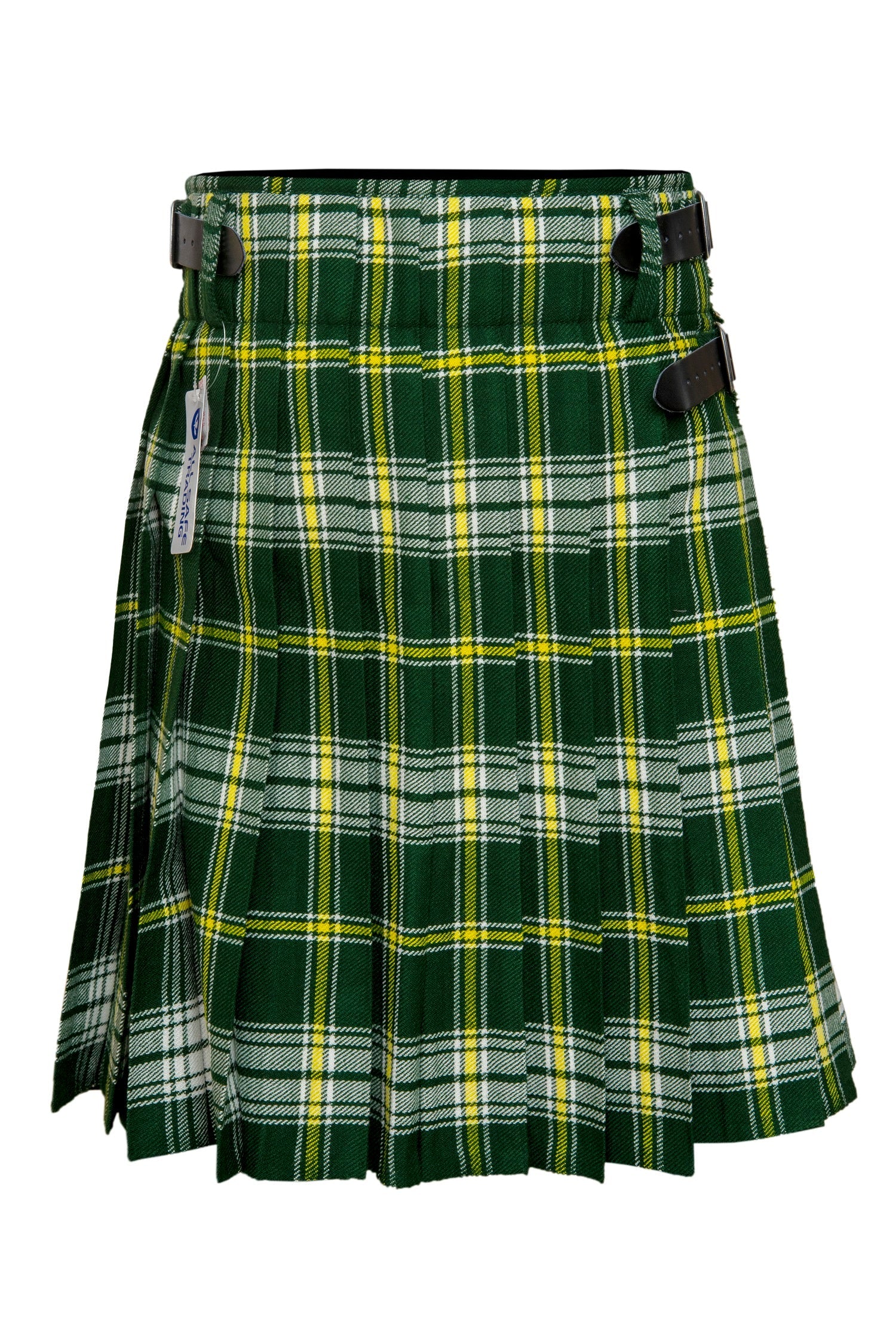 Men's 5 Yard Scottish Tartan Kilt, Highland Wedding Kilt, St. Patrick Tartan Kilt