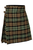 Men's 5 Yard Scottish Tartan Kilt, Highland Wedding Kilt, Black Watch Weathered Tartan Kilt