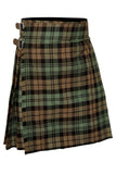 Men's 5 Yard Scottish Tartan Kilt, Highland Wedding Kilt, Black Watch Weathered Tartan Kilt