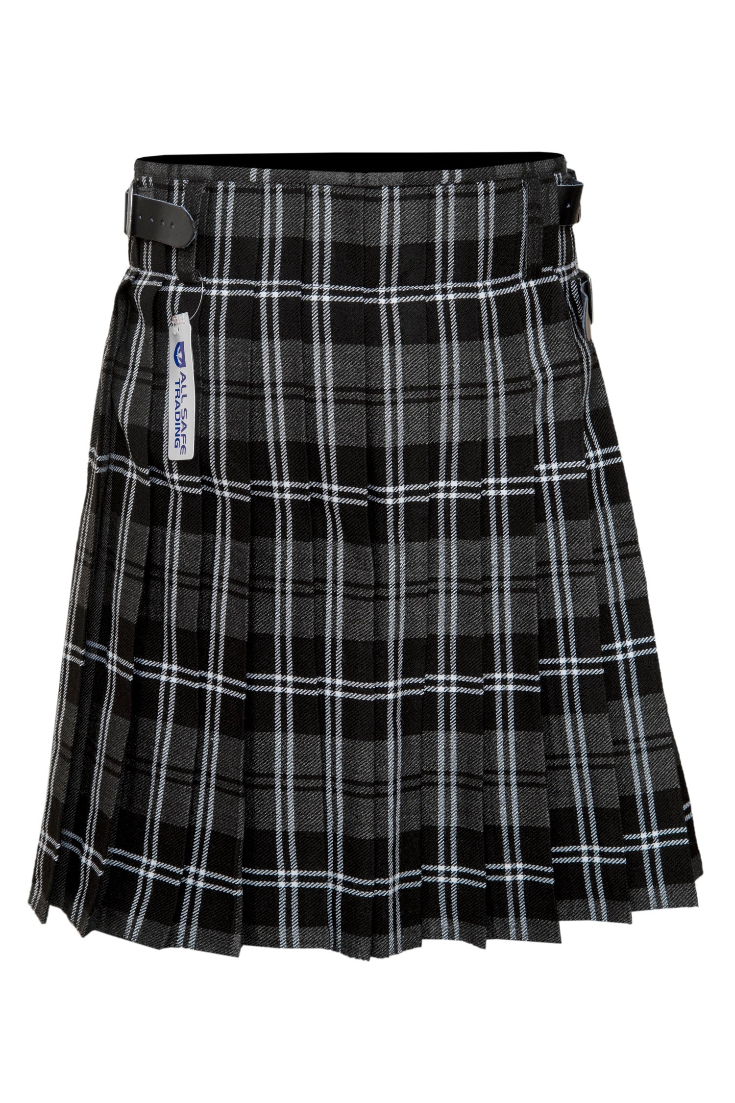 Men's 5 Yard Scottish Tartan Kilt, Highland Wedding Kilt, Granite Tartan Kilt