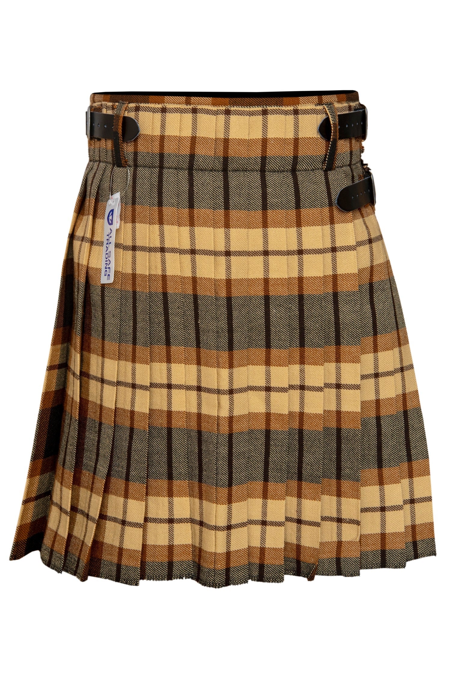 Men's 5 Yard Scottish Tartan Kilt, Highland Wedding Kilt, Rose Ancient Tartan Kilt