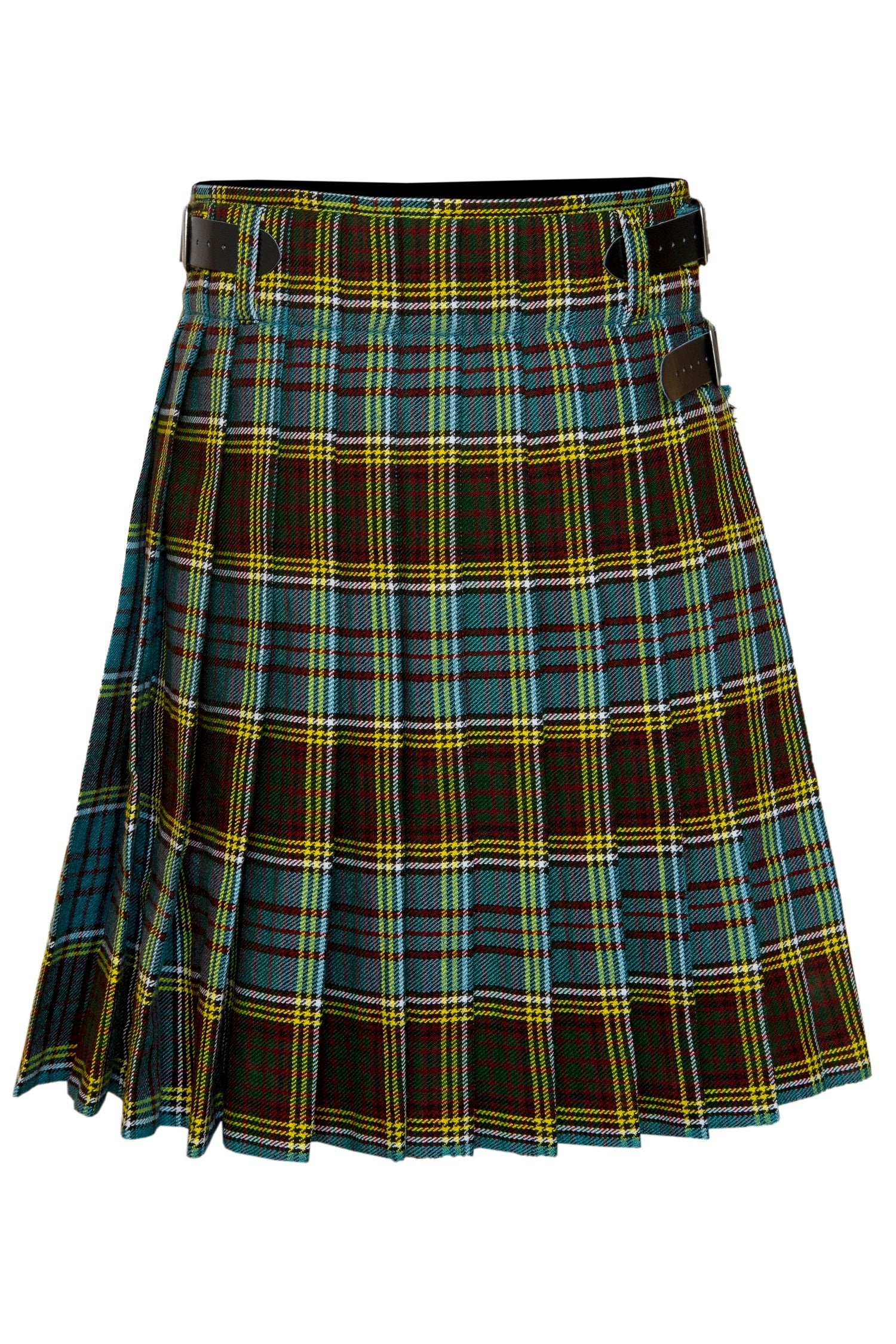 Men's 5 Yard Scottish Tartan Kilt, Highland Wedding Kilt, Anderson Tartan Kilt