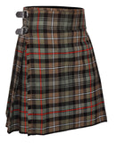 Men's 5 Yard Scottish Tartan Kilt, Highland Wedding Kilt, Mackenzie Weathered Tartan Kilt
