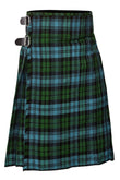 Men's 5 Yard Scottish Tartan Kilt, Highland Wedding Kilt, Campbell Ancient Tartan Kilt