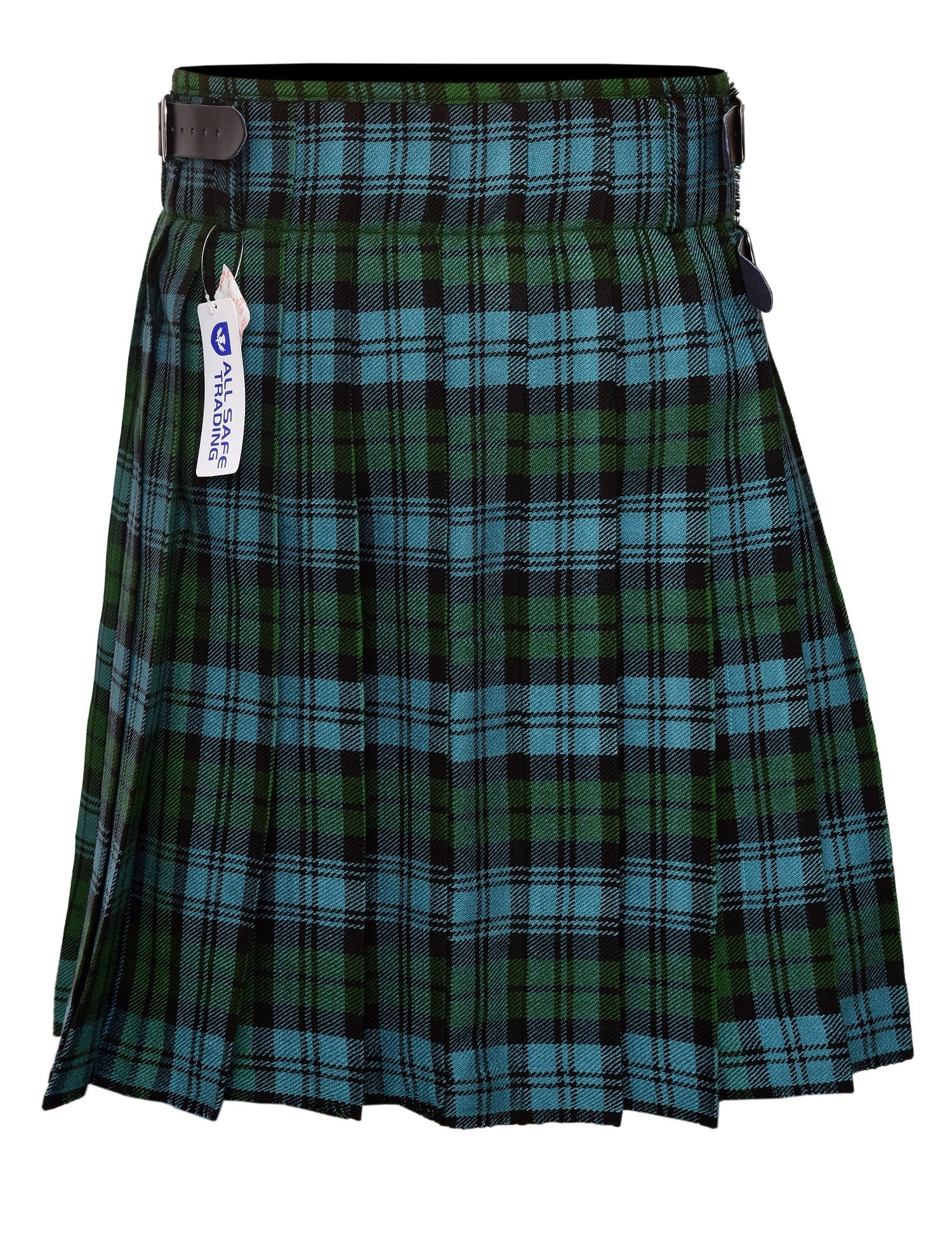 Men's 5 Yard Scottish Tartan Kilt, Highland Wedding Kilt, Campbell Ancient Tartan Kilt