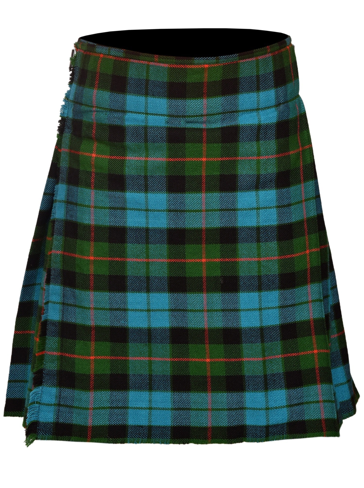Men's 5 Yard Scottish Tartan Kilt, Highland Wedding Kilt, Gunn Ancient Tartan Kilt