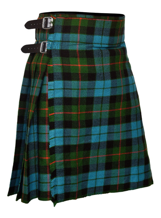 Men's 5 Yard Scottish Tartan Kilt, Highland Wedding Kilt, Gunn Ancient Tartan Kilt